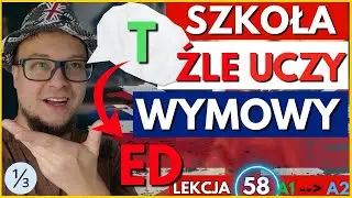 Źle uczą w szkole! 😱 Sekrety wymowy -ED - Ćwicz razem ze mną 1/3