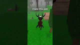 I hate this job! #99nightintheforest #robloxshorts #robloxtiktok #robloxedit