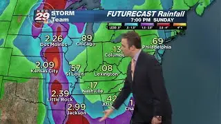 7 Day Rainfall Outlook