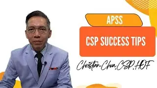 Success Tips with CSPs Series &mdash; Episode 3: How You Show Up Matters | Christian Chua, CSP