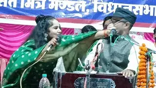 ये क्या हो गया मंच पर😱जयसिंह राजा ने ऐसा क्या बोल दिया कि रोशनी ने पकड़ लिया राजा का😜मुंह