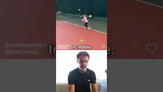 You won&rsquo;t believe this 6-year-old&rsquo;s racket speed!⚡😱 #tenniskids #tennislove #racketspeed