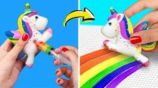 17 Weird Ways To Use Stress Relievers / Awesome Squishy Hacks And Crafts