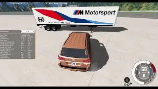 BeamNG drive Crash testing Toyota land cruiser
