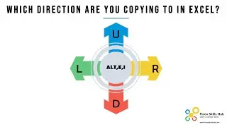Which direction are you copying to in Excel?