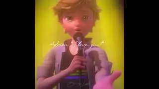 Adrien's confession 😍 (Edit) || Season 5 Spoilers: Perfection (512) #adrienette #miraculous