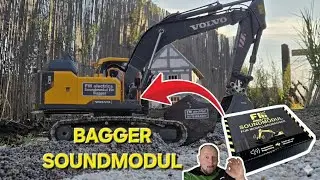 Genialer Bagger-Sound für wenig Geld!  FM-Electrics Soundmodul im Volvo EC160E