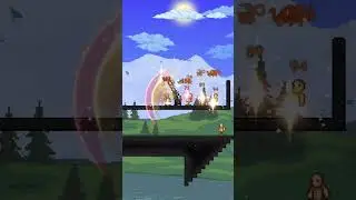 Max Crit chance True Excalibur #terraria #setup