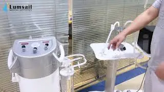 How to connect Power Assisted Liposuction BS-LIPS5 and Lipo Collector Filter BS-LIPS-FL1