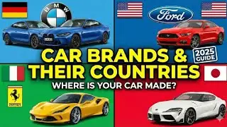 Where Is Your Car Made? Popular Car Brands From Different Countries