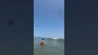 Surprise wave... #beach #ocean #shorts #shortsvideo