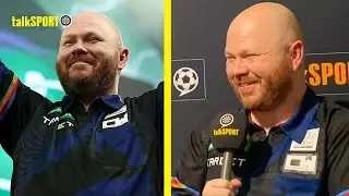 Justin Hood REACTS to his IMPRESSIVE 4-0 win over Josh Rock at the PDC World Championships