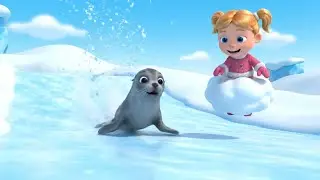 Baby Seal Found a Hidden Ice Cave | Nursery Rhymes for Kids & Baby Songs