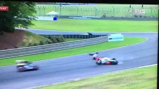 Claudio Corti Highside at Barber