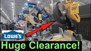 Huge Power Tool CLEARANCE @ Lowes