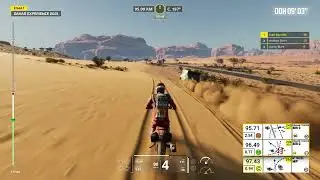 DDR MOTOR BIKE RACE 1  STAGE 01 SAKAKA NEOM Honda CRF 450 Rally