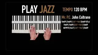 Mr. PC Backing Track - Drums and Bass (Tempo 120) for Practicing Piano