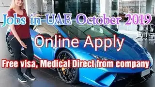 Dubai jobs 2019 online Apply | jobs in uae october 2019l | Dubai jobs for freshers 2019