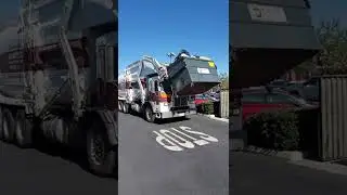 burtecc front loader garbage truck