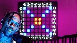Travis Scott - HIGHEST IN THE ROOM Launchpad Cover & Lightshow By MUSICHELP