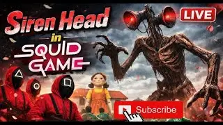 🎮 Scary siren Squid Game Live 🔴 Red Light 🟢 Green Light Live || DAY 3 || #live #livestream