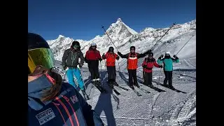 Warren Smith Ski Academy Course in Cervinia in November 2025