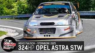 9.980rpm NA Opel Astra STW - Heiko Fiausch || Hill Climb Sternberk 2025 ☆