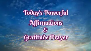 Today's Powerful Affirmation & Gratitude: 14 January : For greater light, clarity & success.