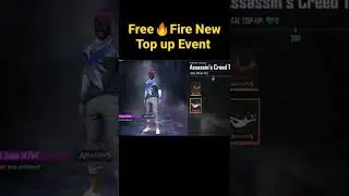 NEW TOP UP EVENT FREE FIRE | EMOTE GIVEAWAY | ASSASSINS CREED TOP UP | FREE FIRE NEW EVENT&nbsp;#shorts