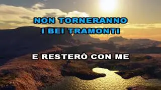 Miguel Bosè - Se tu non torni (karaoke - fair use)