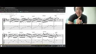 Ted Greene Guitar Studies- Single Note Soloing Vol. 2 Playing Through Changes (Pages 1-3)- TABS