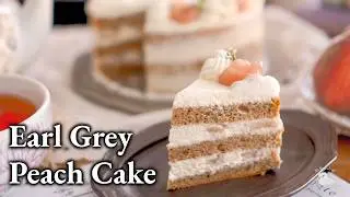 My Most Fragrant Cake Recipe Yet: Earl Grey Black Tea and Peach Chiffon Cake Recipe