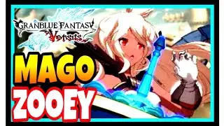 GBVS Mago ( Enlique Bishile ) tries Zooey - GRANBLUE FANTASY VERSUS