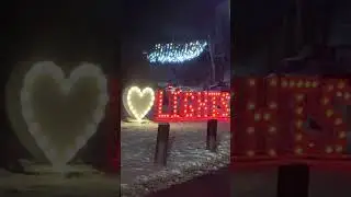 Winter Lights Niagara Falls #without #editing 