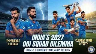 Team India WC 2027 Squad: Ro-Ko Return & The New Finishers! 🔥