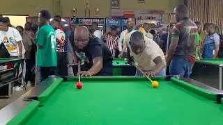 ROYD KABWE VS CAESAR CHANDIGA.  BILLIARDS CAFE ANNUAL CLASSIC, RACE TO 9