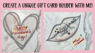 Create a fun and unique gift card holder with me! BEGINNER FRIENDLY!