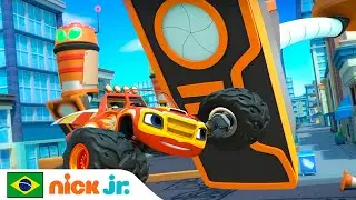 Blaze | Parem os rob&ocirc;s destruidores! | Nick Jr. em Portugu&ecirc;s