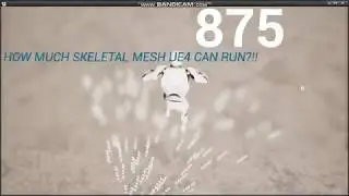 UE4 PERFORMANCE SKELETAL MESH  [optimization]