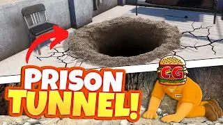 I Dug a GIANT Tunnel to Escape Jail?! (Prison Escape Simulator)