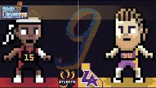 Hoops League Season 9: LA (19-15) @ ATL (17-15)