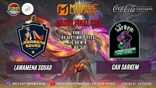 Tournamen MLBB |  CDO-CDIC Merah -Putih | Lawamena Squad  VS  Sarkem