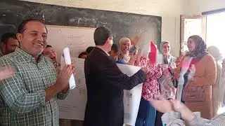 تنميه روح الانتماء والوحده في نفوس التلاميذ والتصدي للشائعات والتدخين رحله داعمه من مدارس مصريه