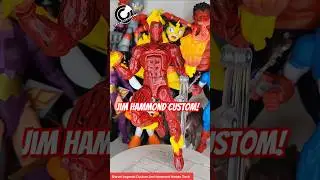 Marvel Legends Custom OG Human Torch #marvellegends #actionfigures #humantorch #customactionfigures