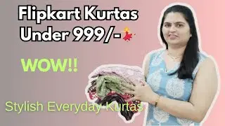 Flipkart Kurta Haul 👗 | Trendy Cotton Kurtas at Best Prices | 