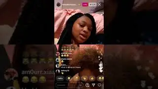 Maci &Aaliyah on live talking abt???