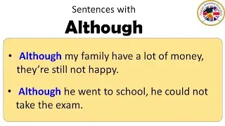 Sentences with Although, Although in a Sentence, Sentences about Although