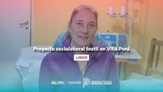 👕 Taller textil en Villa Porá -📍Lanús