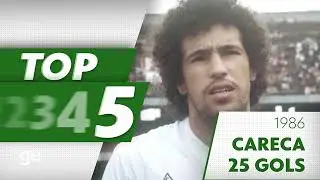 Top 5 gols do Careca no ano de 1986 pelo S&atilde;o Paulo