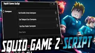 Squid Game 2 script &ndash; (Get teleports, run faster, double jump gamepasses. Win Glass)
